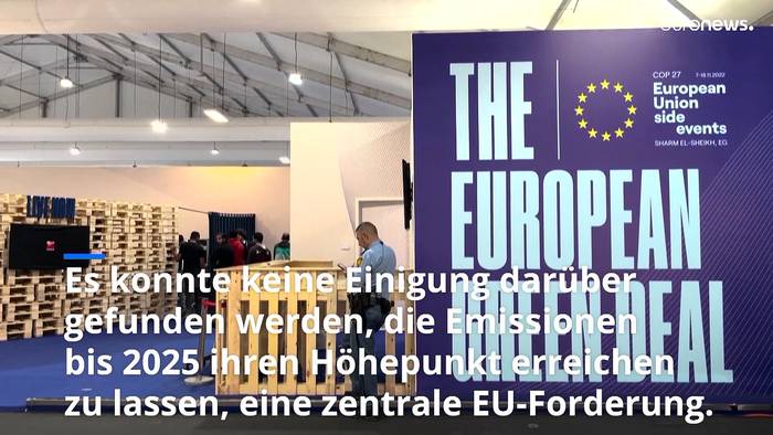 Video: EU verlässt COP27 „enttäuscht“ von mangelndem Ehrgeiz bei der endgültigen Einigung