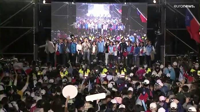 News video: Taiwans Präsidentin leg Parteivorsitz nieder