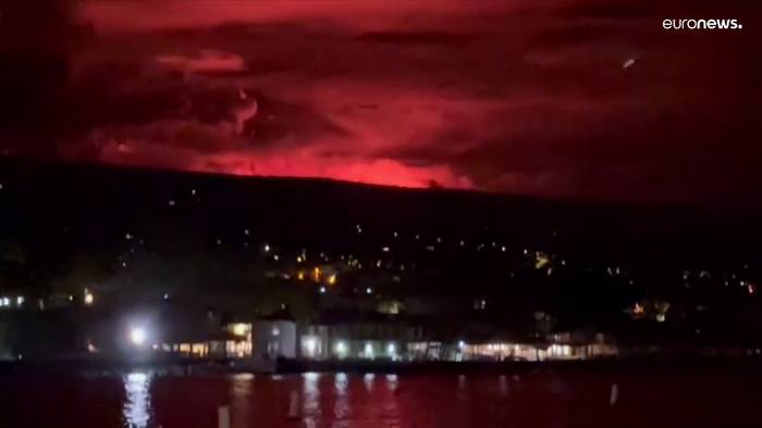 Video: Hawaii: Vulkan Mauna Loa ausgebrochen