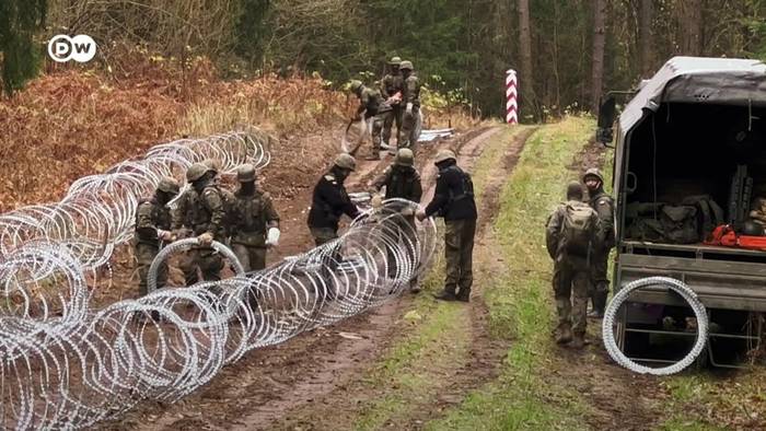Video: Polen sperrt seine Grenze zu Russland