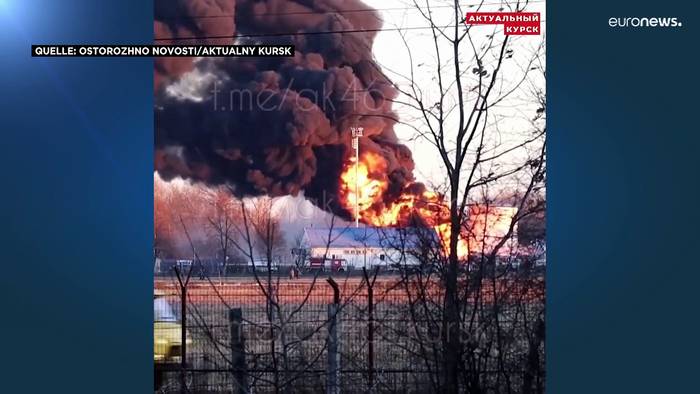 Video: Neue Explosionen in russischen Depots - Macht die Bedrohung Putin nervös?