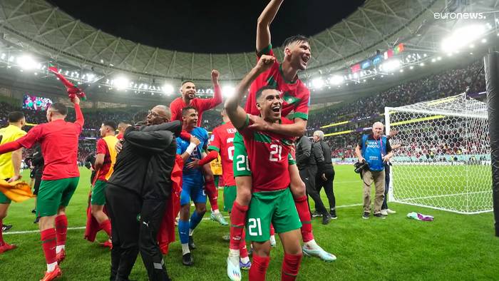News video: Fußball-WM: Marokko im Halbfinale