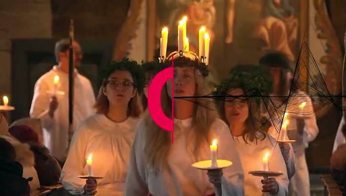 Video: Die Heilige Lucia: Schwedens Licht in der dunklen Jahreszeit