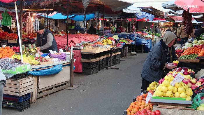 News video: Georgischer Bauernmarkt dankbar für russische Kunden