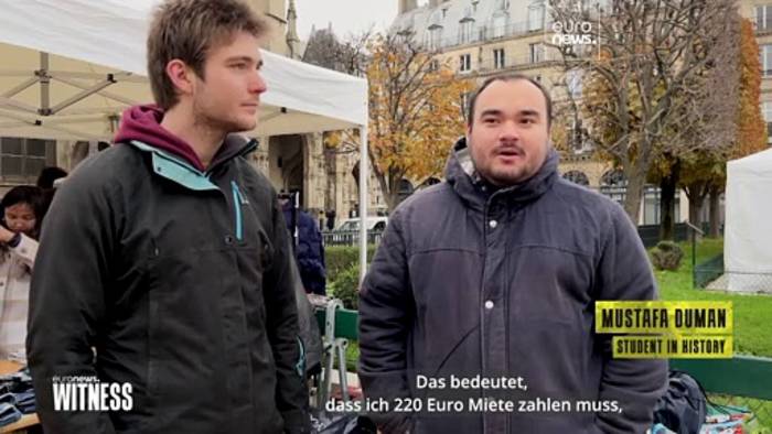 News video: Inflationskrise: Französische Studenten kämpfen ums Überleben