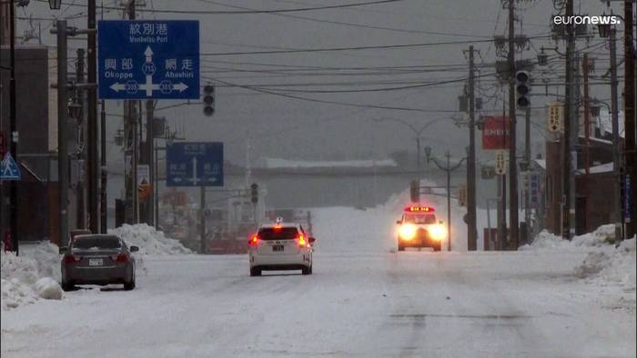 Video: Ungewöhnlich viel Schnee in Japan fordert mehrere Tote und Verletzte