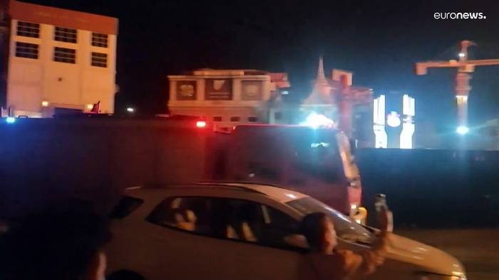 Video: Viele Opfer nach Feuer in Casino-Hotel befürchtet - offenbar 400 Menschen vor Ort