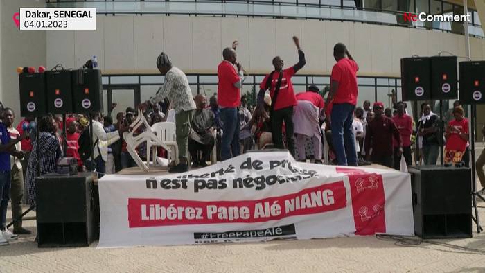 News video: Wütende Demonstrationen für mehr Pressefreiheit im Senegal