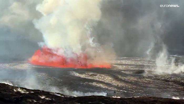 Video: Hawaii: Vulkan Kilauea ist wieder aktiv