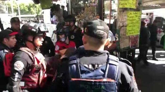 Video: U-Bahn-Unglück in Mexiko-Stadt - eine Tote und Dutzende Verletzte