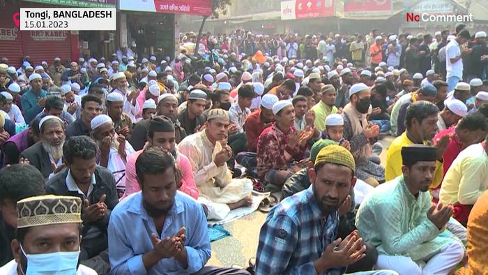 Video: Tausende Muslime versammeln sich zu Bishwa Ijtema in Bangladesh