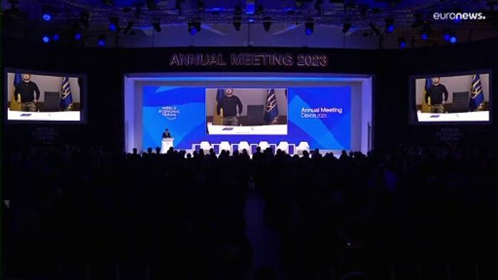 Video: Selenskyj in Davos: 