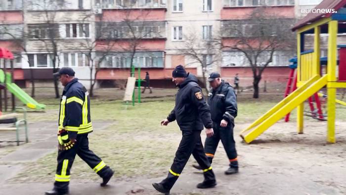 Video: Trauer nach Helikopterabsturz bei Kiew