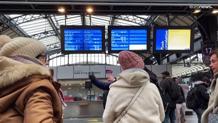 Video: Sabotage in Paris: Gare de l'Est lahmgelegt