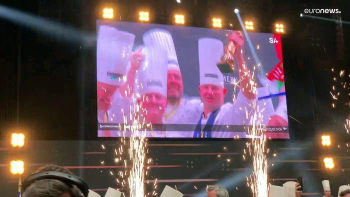 Video: Dänemark gewinnt berühmten Kochwettbewerb Bocuse d’Or in Lyon