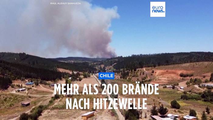 Video: Tote durch Waldbrände in Chile