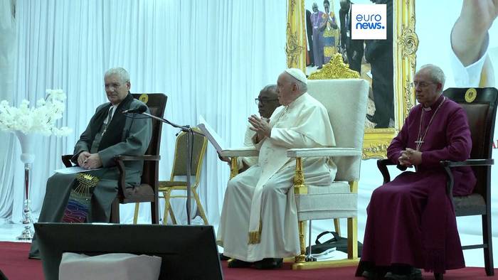 Video: Papst beendet sechstägige Afrika-Reise mit eindringlichem Appell