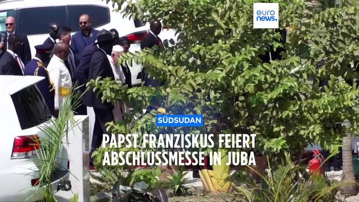Video: Abschlussmesse in Juba - Papst Franziskus schließt Afrikareise ab