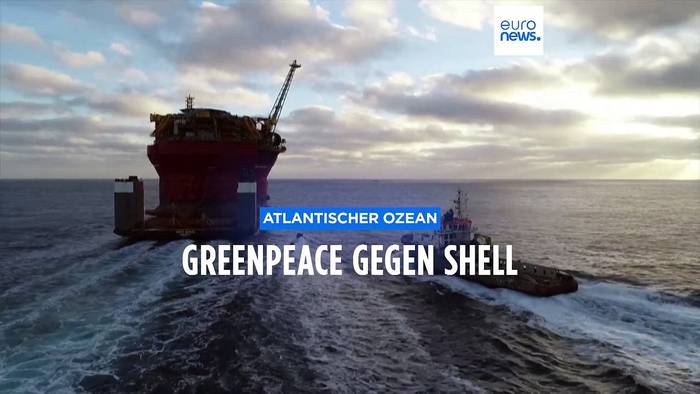 Video: Greenpeace: Besetzung des Shell-Frachters ausgeweitet