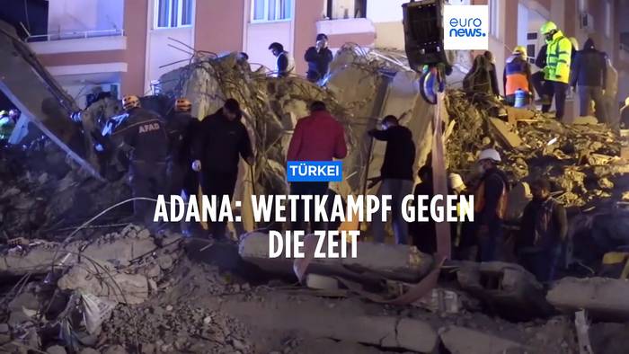 News video: Adana: Wettlauf gegen die Zeit