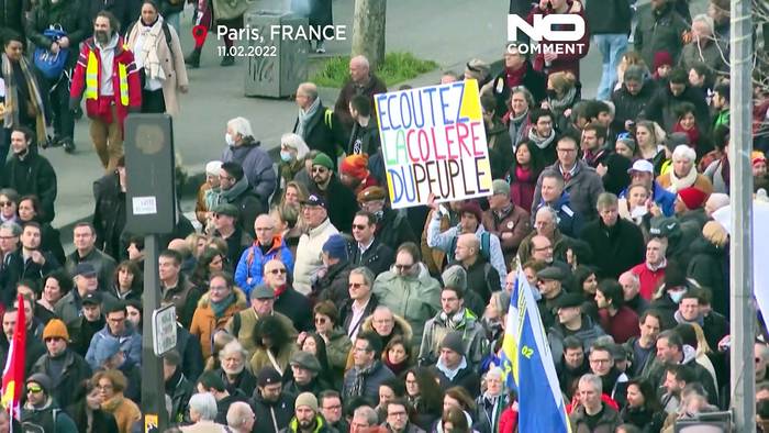 Video: Werden Proteste und Streiks gegen die Rentenreform in Frankreich noch h¨ärter?
