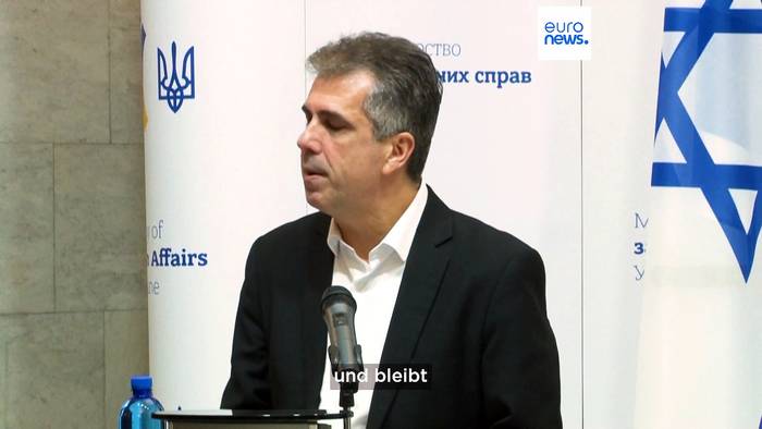 Video: Krieg in der Ukraine: Israels Außenminister in Kiew, Lukaschenko bei Putin