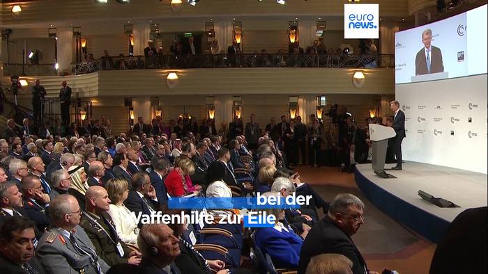 Video: Münchner Sicherheitskonferenz: Selenskyj erneuert Forderungen nach westlichen Waffen