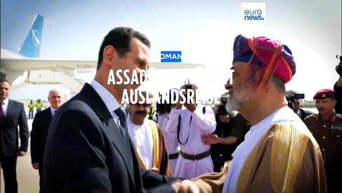 News video: Assad zu Besuch im Oman: Arabische Länder gehen plötzlich auf Syrien zu