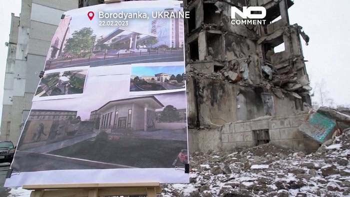 Video: Schutzglas und Security: Kiew schützt Banksy-Kunstwerke