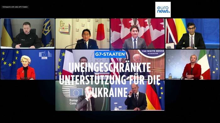 News video: G7-Staaten: Gemeinsame Sanktionen gegen Russland müssen weitergehen