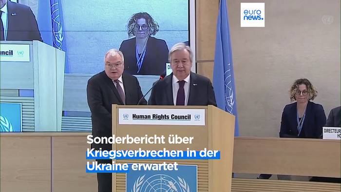 News video: Guterres warnt vor Sitzung in Genf: 