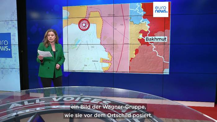 Video: Die Schlacht um Bachmut: Beide Seiten beklagen hohe Verluste