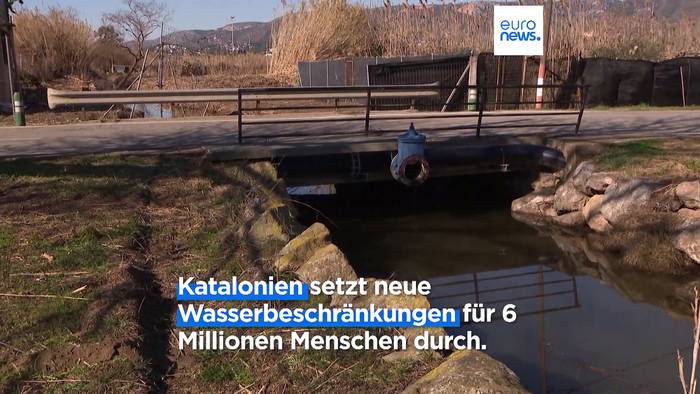 News video: Europa arbeitet an Wasserplänen gegen die Dürre
