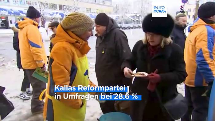 Video: Bleibt Russlands Nachbar Estland mit Kaja Kallas auf Pro-Ukraine-Kurs?