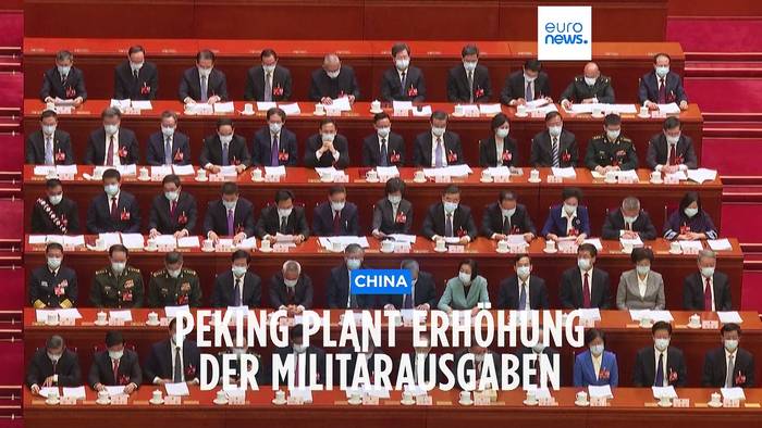 Video: China erhöht seine Militärausgaben um 7,2 %
