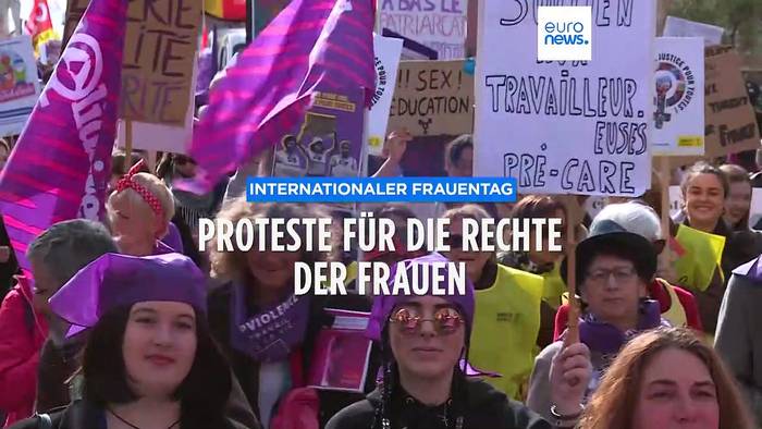 News video: Femizide, häusliche Gewalt, Gleichstellung - Proteste für Frauenrechte