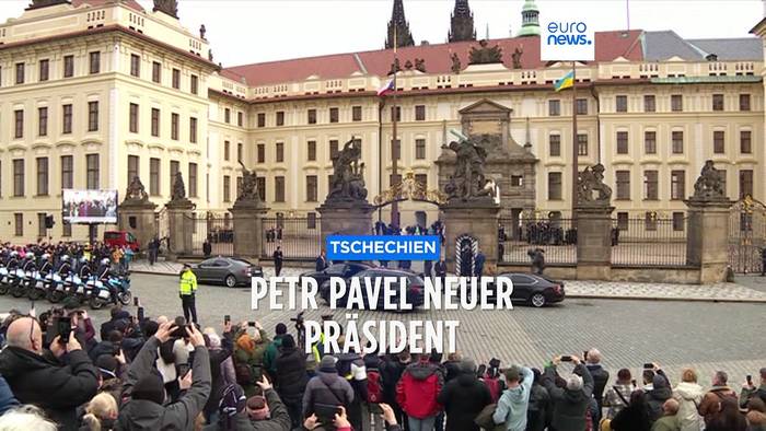 Video: Tschechien: Petr Pavel als Präsident vereidigt worden