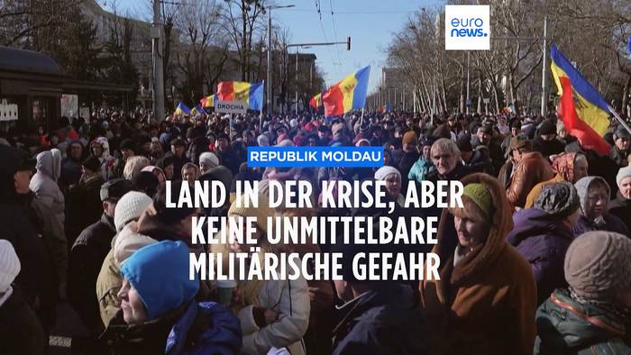 Video: Krise in Moldau: 