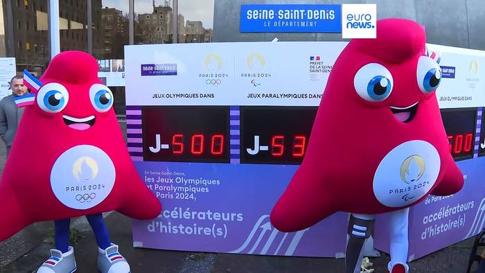 Video: 500 Tage vor Olympischen Spielen in Paris - vor Ort sind viele gleichgültig