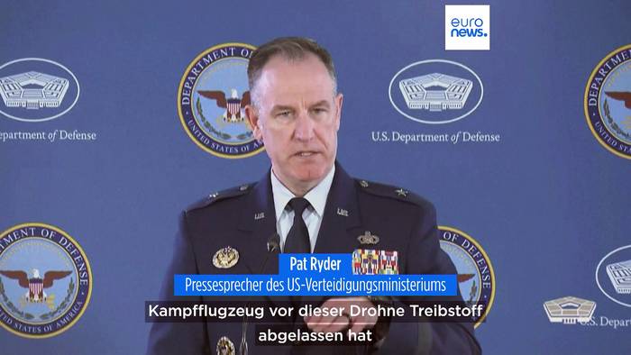 News video: Absturz von US-Drohne im Schwarzen Meer: Russischer Botschafter in Washington einbestellt