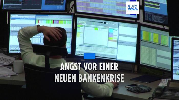 Video: Bankenkrise: Schwarzer Tag für Crédit Suisse - Dax bricht um 3,27 % ein