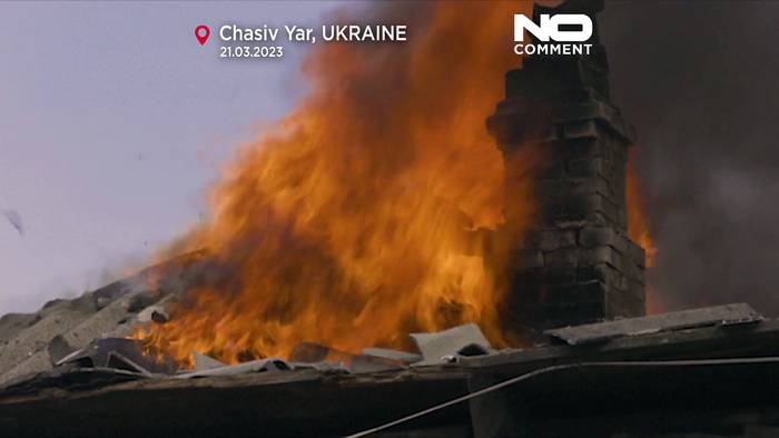 Video: Keine 10 Sekunden ohne Beschuss: Kampf um Bachmut in Ukraine tobt weiter