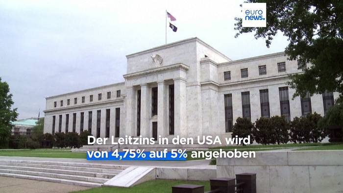 News video: Trotz Bankenkrise: Fed erhöht erneut Zinsen wegen hoher Inflation