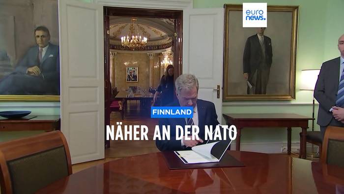 News video: Finnland nähert sich der Nato-Mitgliedschaft