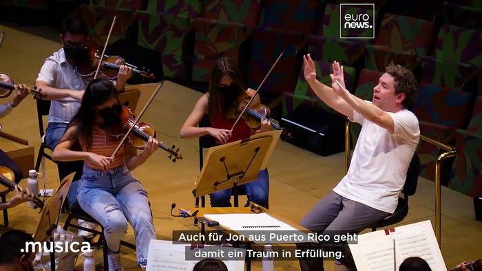 News video: Gustavo Dudamel: Musikalischer Mentor mit Charme und Charisma