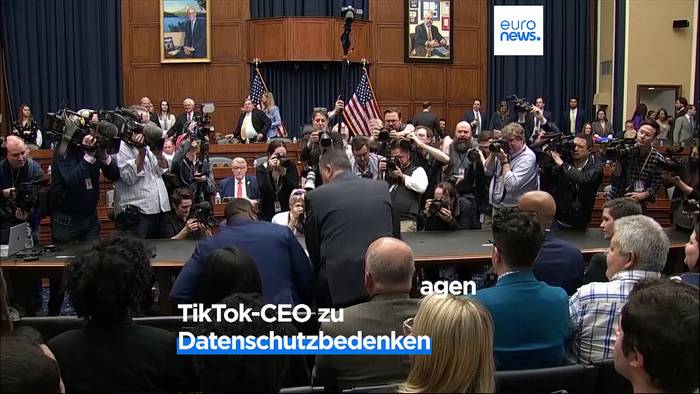 Video: Was man über die Anhörung des TikTok-CEOs im US-Kongress wissen muss