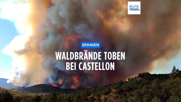 Video: Waldbrände in Spanien schon im März - 1.800 Menschen evakuiert