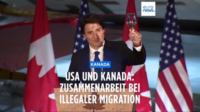 News video: Zusammenarbeit bei Migration: USA und Kanada wollen Abkommen schließen