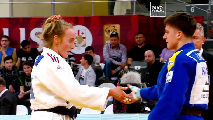 Video: Die Mongolei und Großbritannien - aufsehenerregend beim Judo Grand Slam in Tiflis