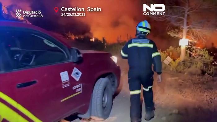 Video: Groß-Waldbrand in Spanien zerstört über 4000 Hektar